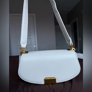Rachel Zoe Shoulder Bag with Gold Accents